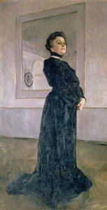 Retrato de Maria Nikolayevna Yermolova (1853-1928) 1905